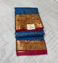 VVS088 Rich Blue Kanchi Silk Saree