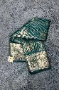 VVS095 Rama Green With Gold Zari Work Vintage Kanchi Silk Saree