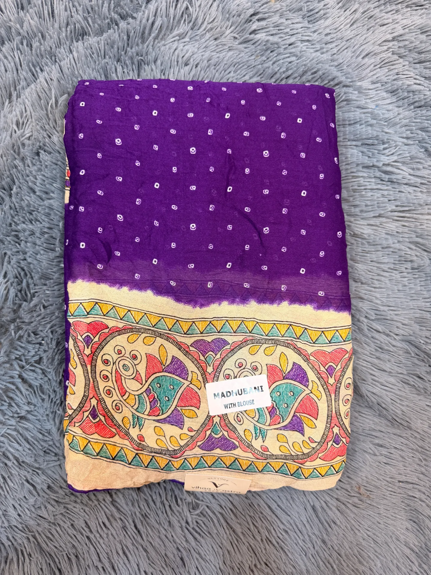 Bandhani saree VV899
