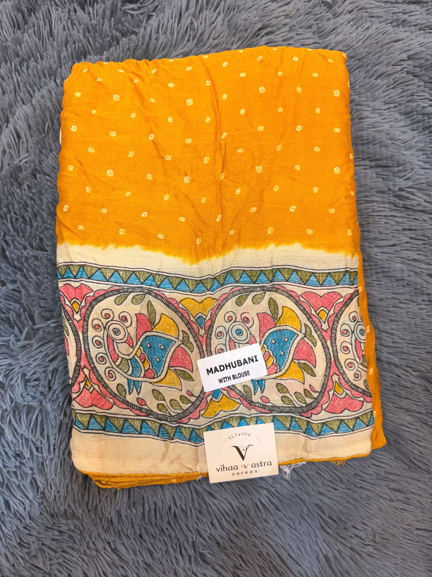 Bandhani saree VV899