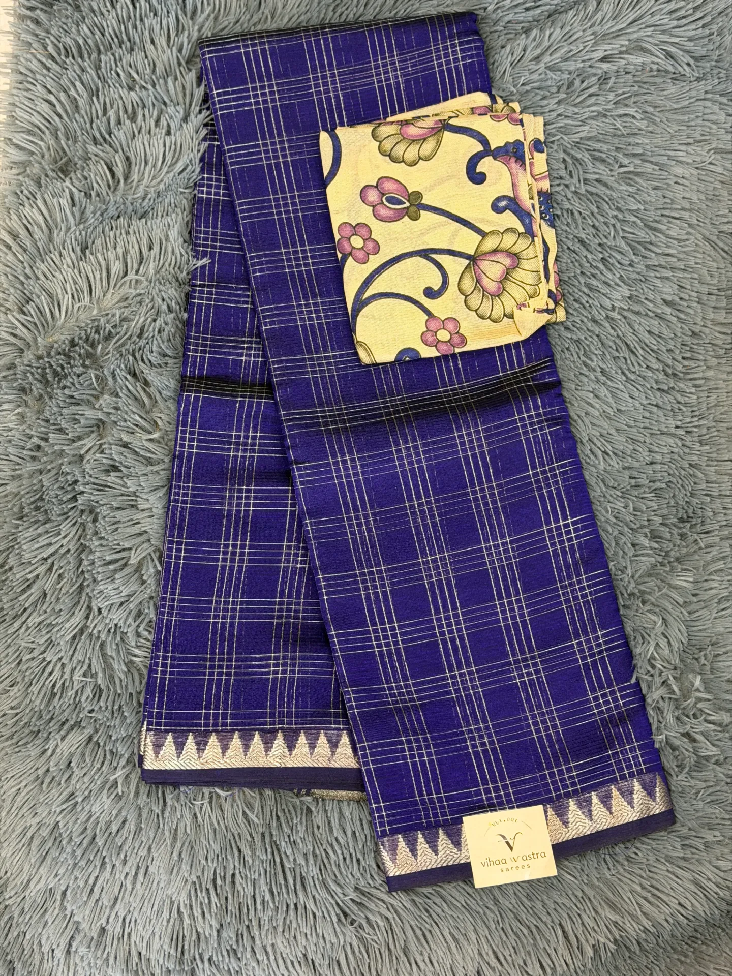 Mangalgiri Pattu VV1999 (Dark Blue)